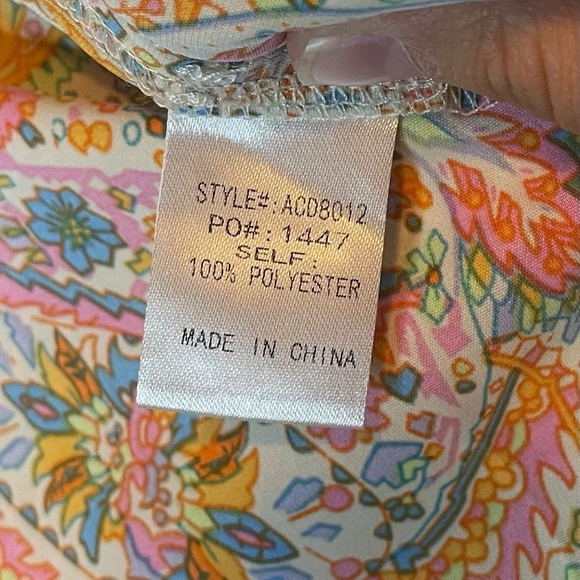 NWT Anniewear Los Angeles Paisley Bohemian Kimono!! - Picture 8 of 8